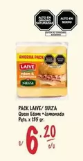 Laive - Queso Edam + Jamonada