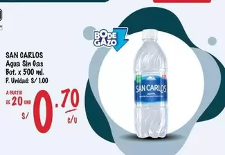 San Carlos - Agua Sin Gas