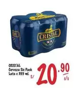 Cristal - Cerveza Six Pack
