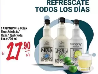 Tabernero - La Botija Pisco Acholado/ Italia/ Quebranta