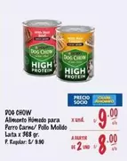 Dog Chow - Alimento Húmedo para Perro Carne/ Pollo Molido Lata