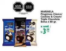 Marinela - Pingüinos Clásico/ Cookies & Cream/ Triple Chocolate