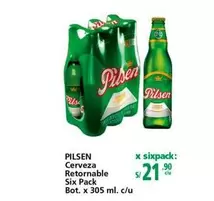 Pilsen - Cerveza Retornable Six Pack