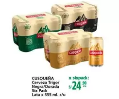Cusqueña - Cerveza Trigo/ Negra/Dorada Six Pack