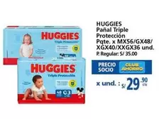 Huggies - Pañal Triple Protección