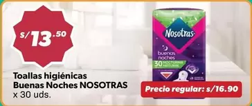 Nosotras - Toallas higiénicas Buenas Noches