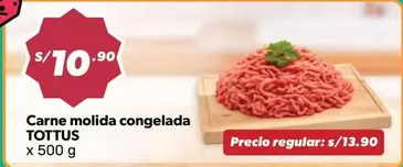Tottus - Carne molida congelada