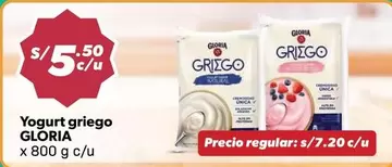 Gloria - Yogurt griego