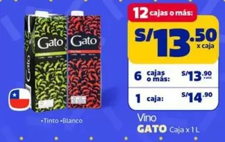 Gato - Vino Caja
