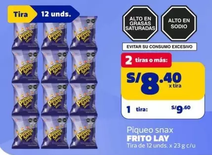 Frito Lay - Piqueo snax