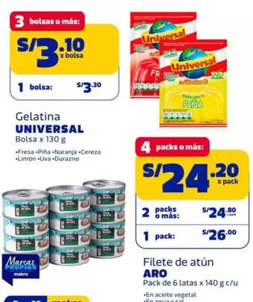 Universal - Gelatina UNIVERSAL