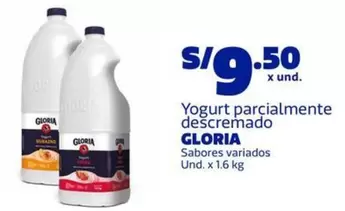 Gloria - Yogurt parcialmente descremado