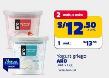 Aro - Yogurt griego