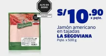 La Segoviana - Jamón americano en tajadas