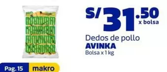 Avinka - Dedos de pollo