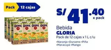Gloria - Bebida GLORIA