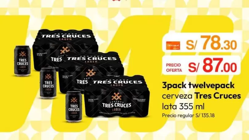 Tres Cruces - cerveza