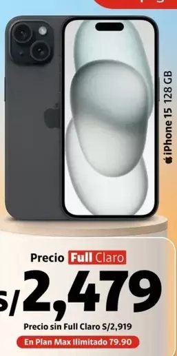 Apple - iPhone 15 128 GB