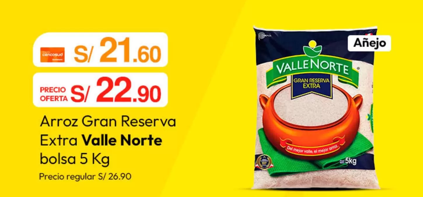 Valle Norte - Arroz Gran Reserva Extra