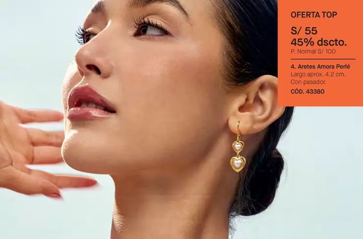 4. Aretes Arbora Perla