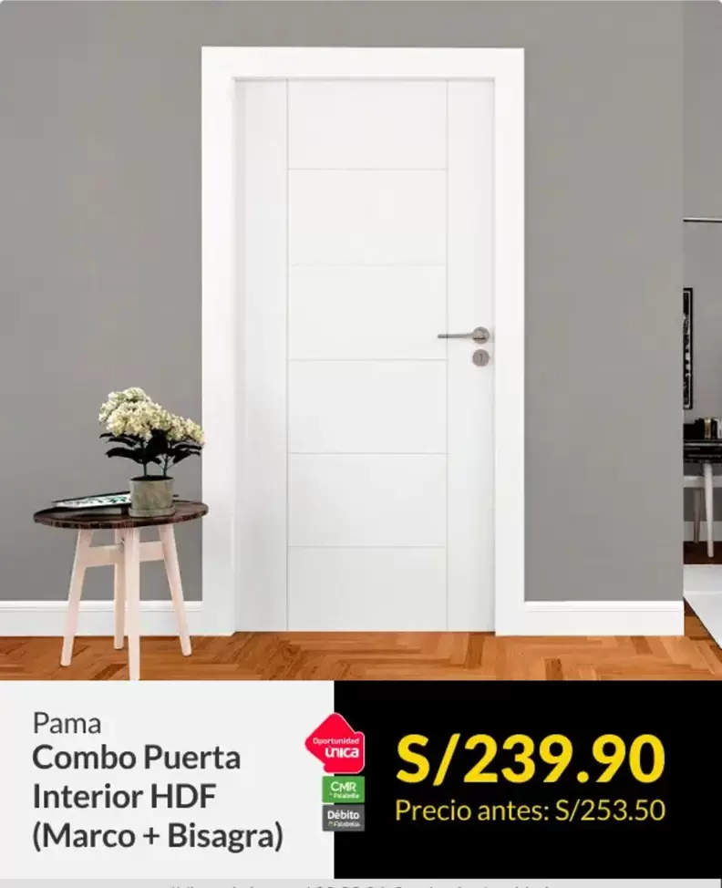Combo Puerta Interior HDF