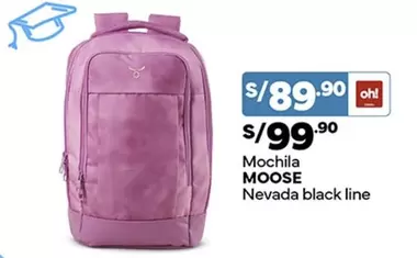 Mochila Nevada black line