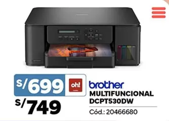 Brother - MULTIFUNCIONAL DCPT530DW