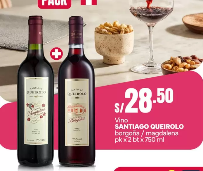 Santiago Queirolo - borgoña/magdalena