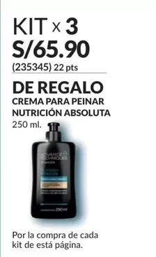 PTS - CREMA PARA PEINAR NUTRICIÓN ABSOLUTA