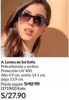 Sol   - Lentes de Sol Sofia