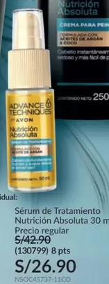 Avon - Nutrición Absoluta 30 m