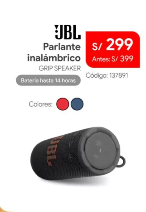 JBL - Parlante inalámbrico