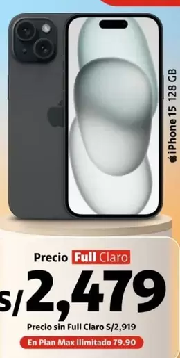 Apple - iPhone 15 128 GB