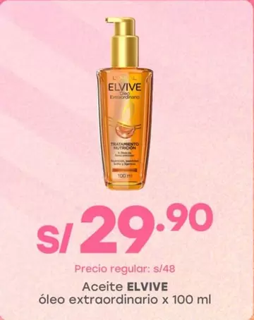 Elvive - Aceite ELVIVE