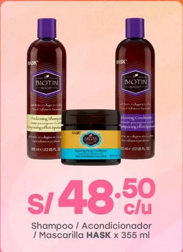 Shampoo / Acondicionador / Mascarilla