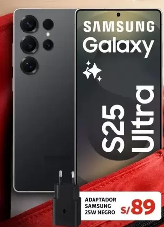 Samsung - ADAPTADOR SAMSUNG 25W NEGRO