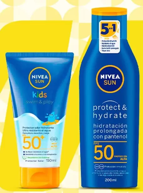 Nivea - sun kids swim & play ultra resistant water 50+ protection