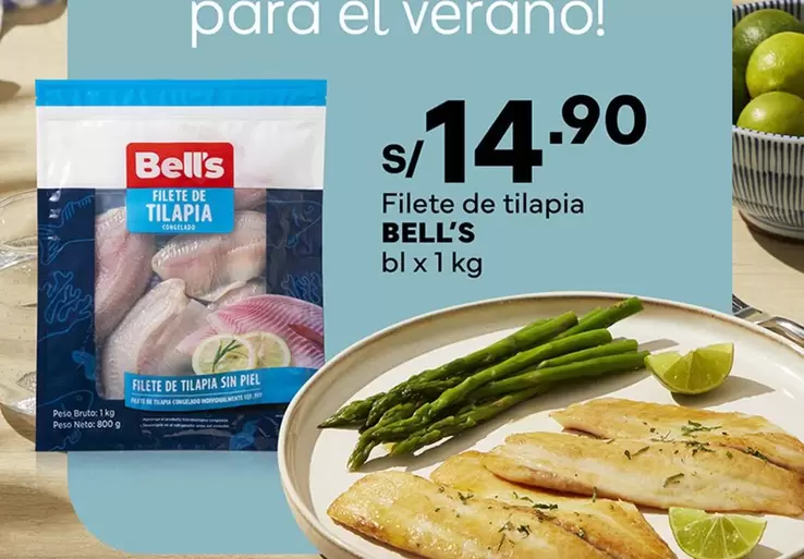 Bell's - Filete de tilapia