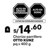 Otto Kunz - Chorizo parrillero