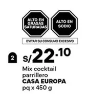 Casa Europa - Mix cocktail parrillero