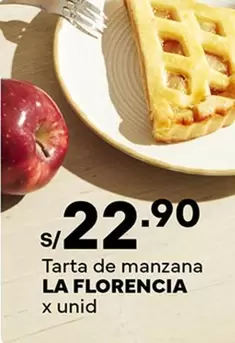 La Florencia - Tarta de manzana