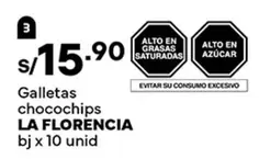 La Florencia - Galletas chocochips