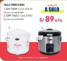 Solo - OLLA ARROCERA OM-T339, OM-T360