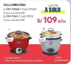 Solo - OM-T356R/Cód. 129601 or OM-T361/Cod. 131113