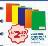 Ofiscool - Cuaderno grapado A4