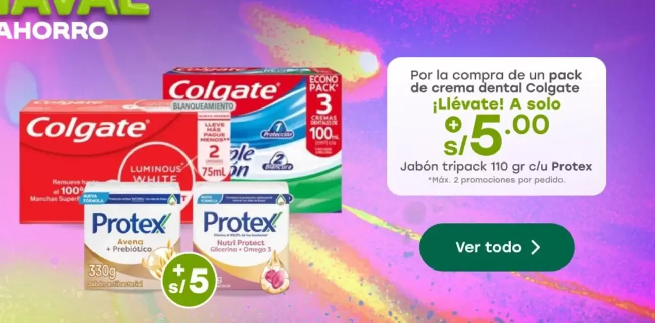 Protex - Jabón tripack 110 gr c/u