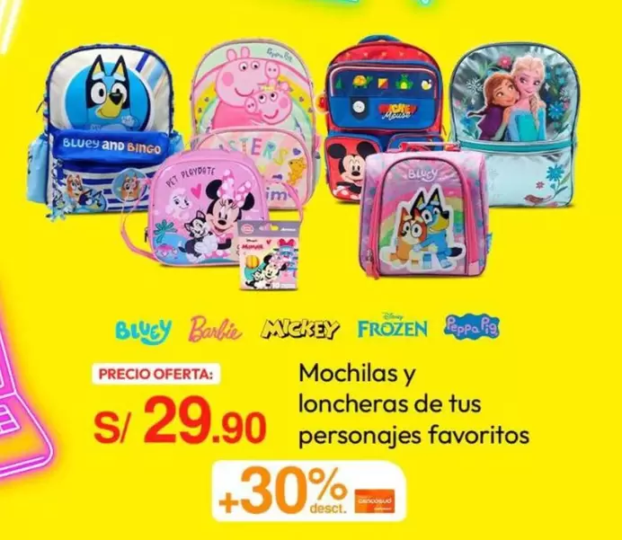 Barbie - Mochilas y loncheras