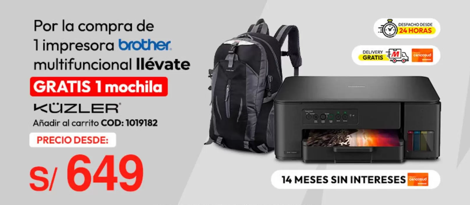 Brother - 1 mochila