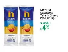 Nicolini - Spaghetti/ Tallarín Grueso