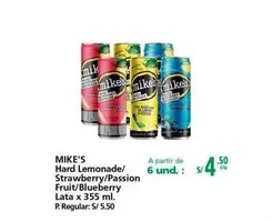 Hard Lemonade/ Strawberry/Passion Fruit/Blueberry